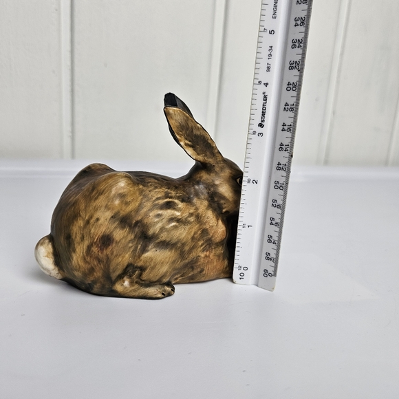 Vintage Goebel West Germany Rabbit and Bunny Porcelain Figurine - Picture 12 of 12